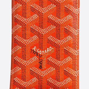 Goyard Orange Saint Pierre Card Holder